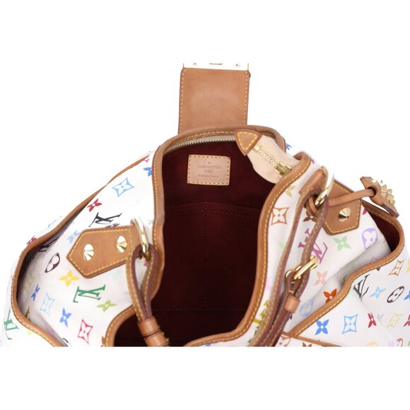 Louis Vuitton x Murakami Chrissie MM Monogram Multicolor Shoulder Bag Studded - Picture 8 of 9